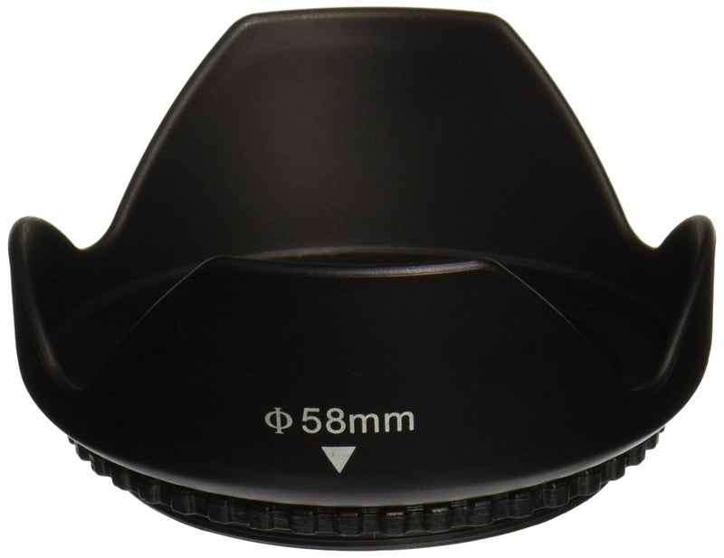 Vivitar 58mm Pro Digital Tulip Hard Lens Hood